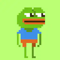 Pixel Art Pepe the Frog