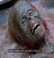 The Pain of Being Dead