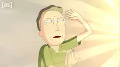 Jerry squinting in bright light