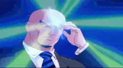 Mr. Freeze using freeze breath