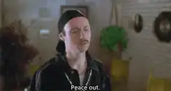 Peace out