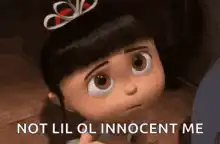 Agnes Not Lil Ol Innocent Me
