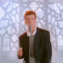 Rick Astley Rickroll Dance