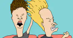 Beavis and Butt-Head headbanging
