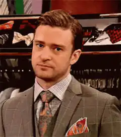 Justin Timberlake Smirk