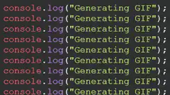 console.log Generating GIF Please wait