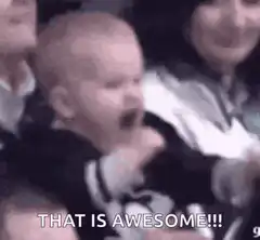 Baby cheering that is awesome