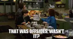 That was offside wasn't it