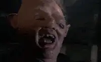 Gollum laughing maniacally