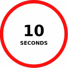 10 second countdown timer