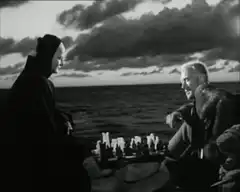 The Seventh Seal chess scene