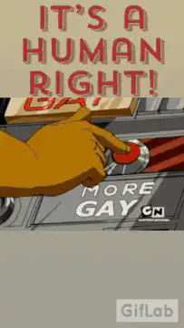 It's a Human Right! Gay Control Panel