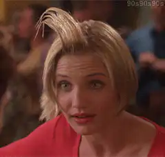 Cameron Diaz hair flip