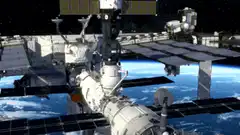 International Space Station orbiting Earth