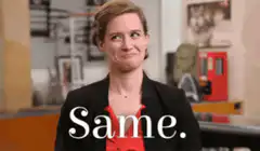 Same. Woman Nodding