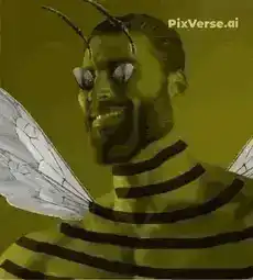 Man transforms into bee superhero