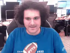 Sam Bankman-Fried nodding