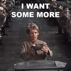 Oliver Twist I Want Some More