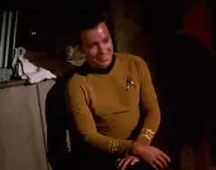 James T. Kirk smirking