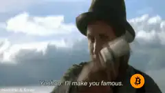 YooHoo I'll Make You Famous Bitcoin