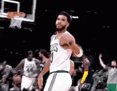 Jayson Tatum Celtics celebration