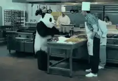 panda chef kitchen scene