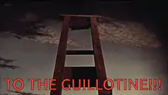 Guillotine blade drops