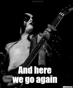 Kiss guitarist And here we go again
