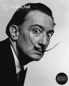 Salvador Dali eyes pop out