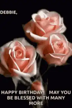 Happy Birthday Debbie Roses