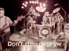 Queen performing Don't Stop Me Now