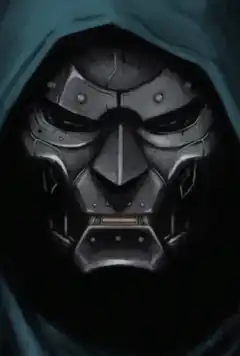 Iron Man mask with glowing eyes