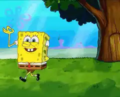 SpongeBob turns to stone