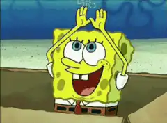SpongeBob Rainbow Hands