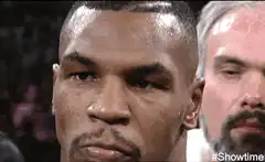 Mike Tyson intense stare
