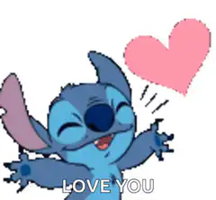 Stitch Love You GIF