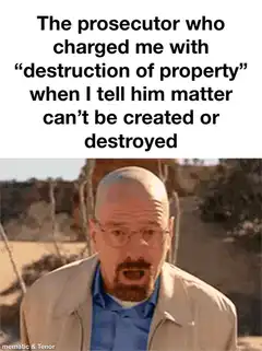 Walter White matter can't be destroyed