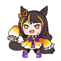 Chibi horse girl character
