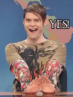 Bill Hader Yes!