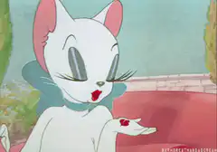 Toodles Galore blowing a kiss