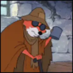 Cool Fox Detective with Hammer