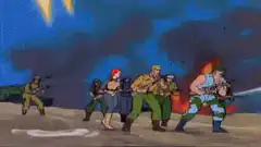 G.I. Joe team in battle