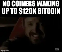 No Coiners Waking Up to $120k Bitcoin