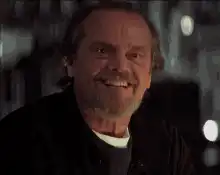 Jack Nicholson creepy smile