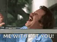 Will Ferrell laughing maniacally