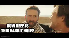 Nicolas Cage How Deep Is This Rabbit Hole