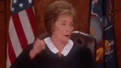 Judge Judy slams gavel