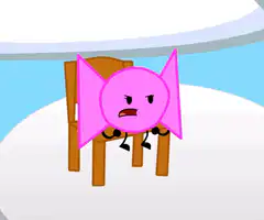 Pink Candy Character on Chair