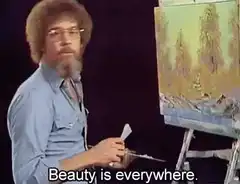Bob Ross Beauty is everywhere