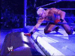 The Undertaker stares down the camera